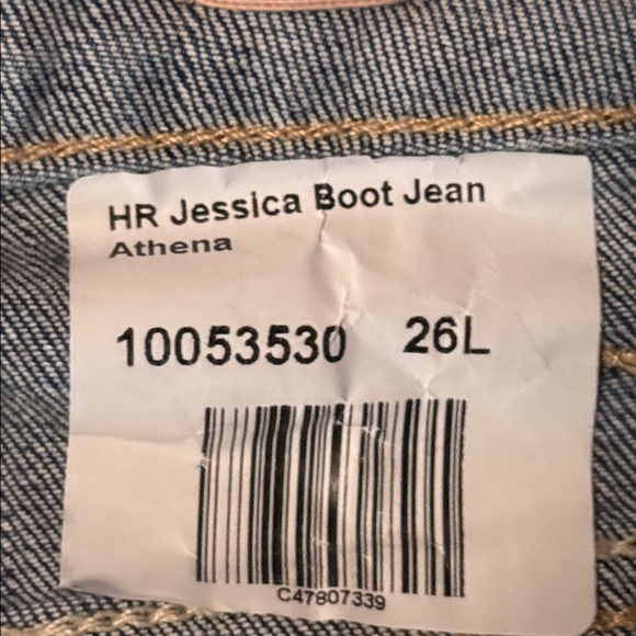 Ariat Women's Jessica Bootcut Blue Denim Jeans - Picture 7 of 9